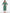 Swasti Women Green Ethnic Motifs Printed Flared Sleeves Thread Work Floral Kurta