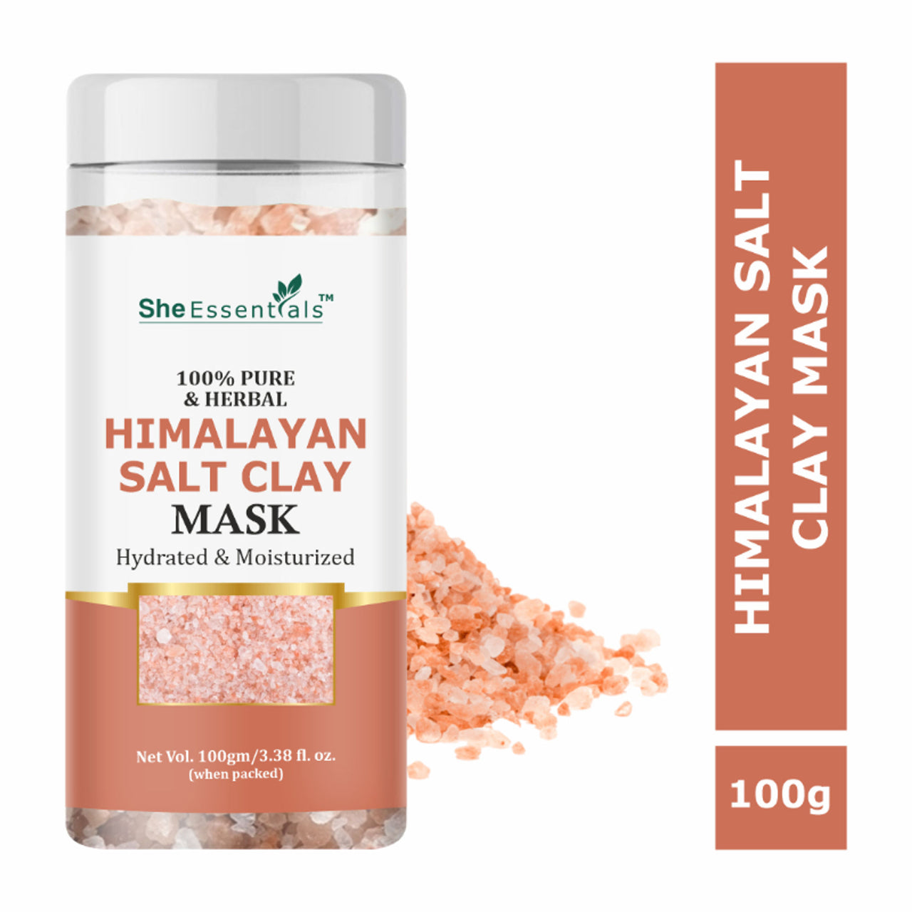 She Essentials Himayalyan Pink Salt Clay Mask