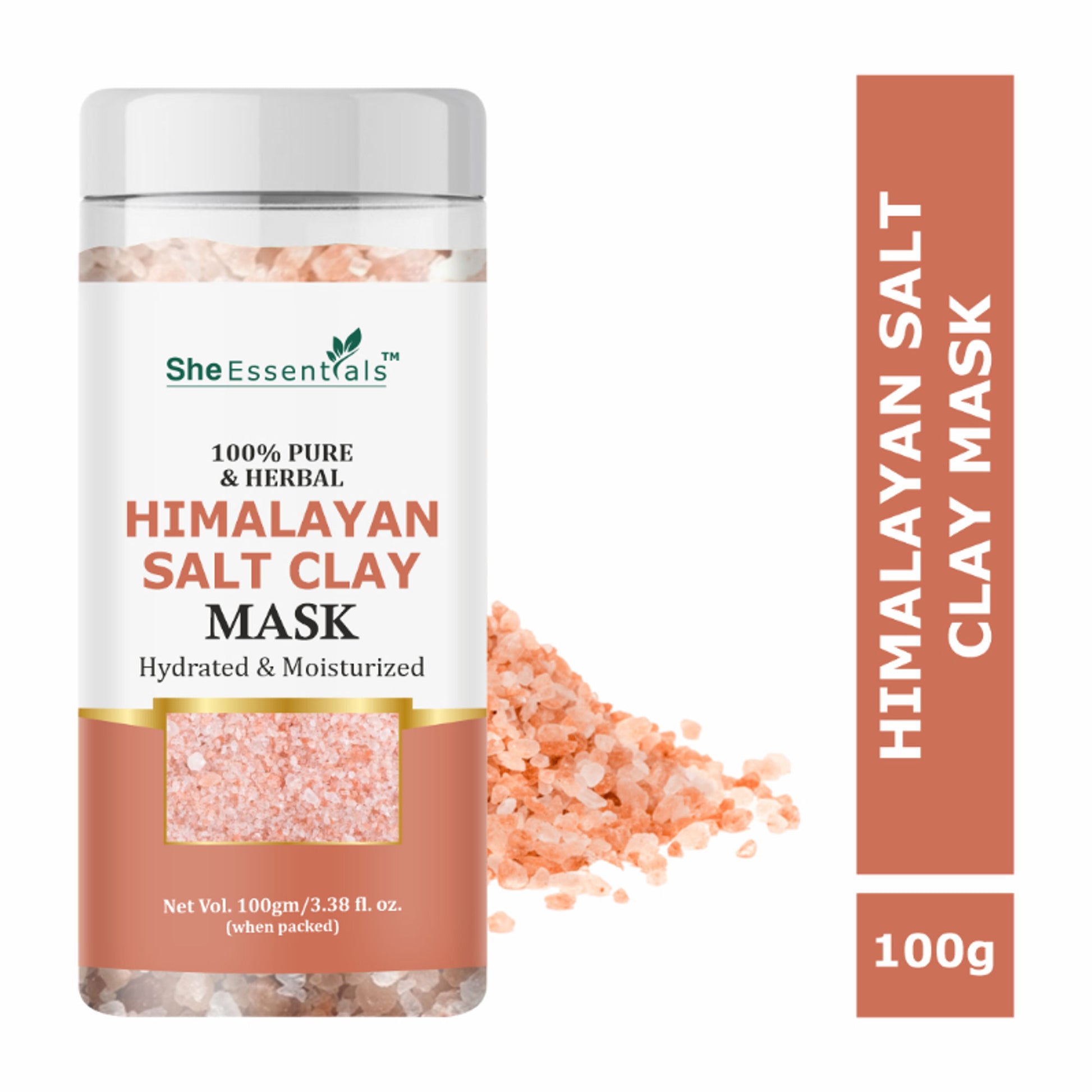 She Essentials Himayalyan Pink Salt Clay Mask