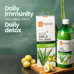 Thumbnail for Krishna's Herbal & Ayurveda Aloe+ Amla Juice - Distacart