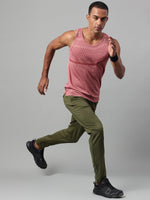 Thumbnail for Alcis Heather Dry Tech Anti Static Slim Fit Running T-shirt - Distacart