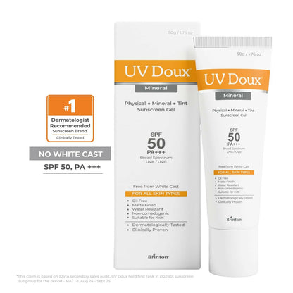 Brinton UV Doux Mineral Sunscreen SPF 50 PA+++ - Dista
