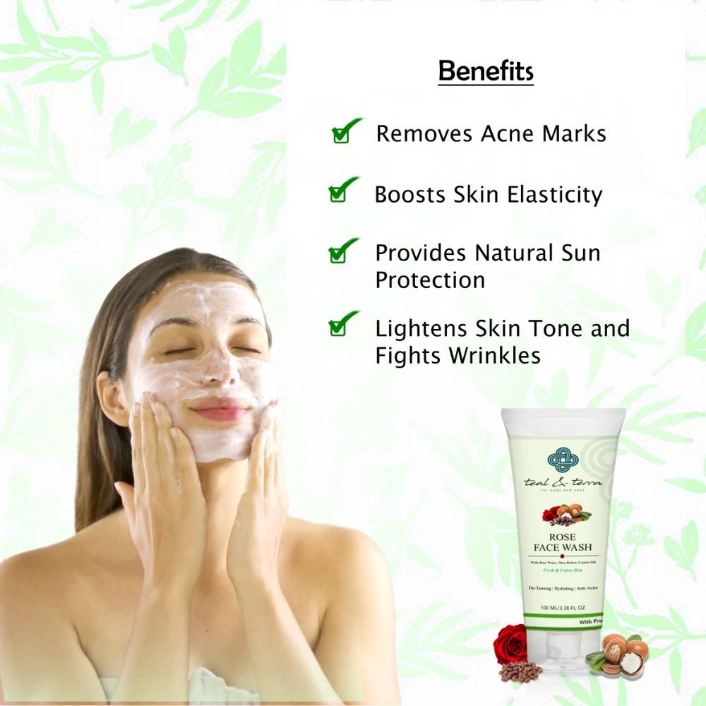 Teal and Terra Rose Face Wash - Dista