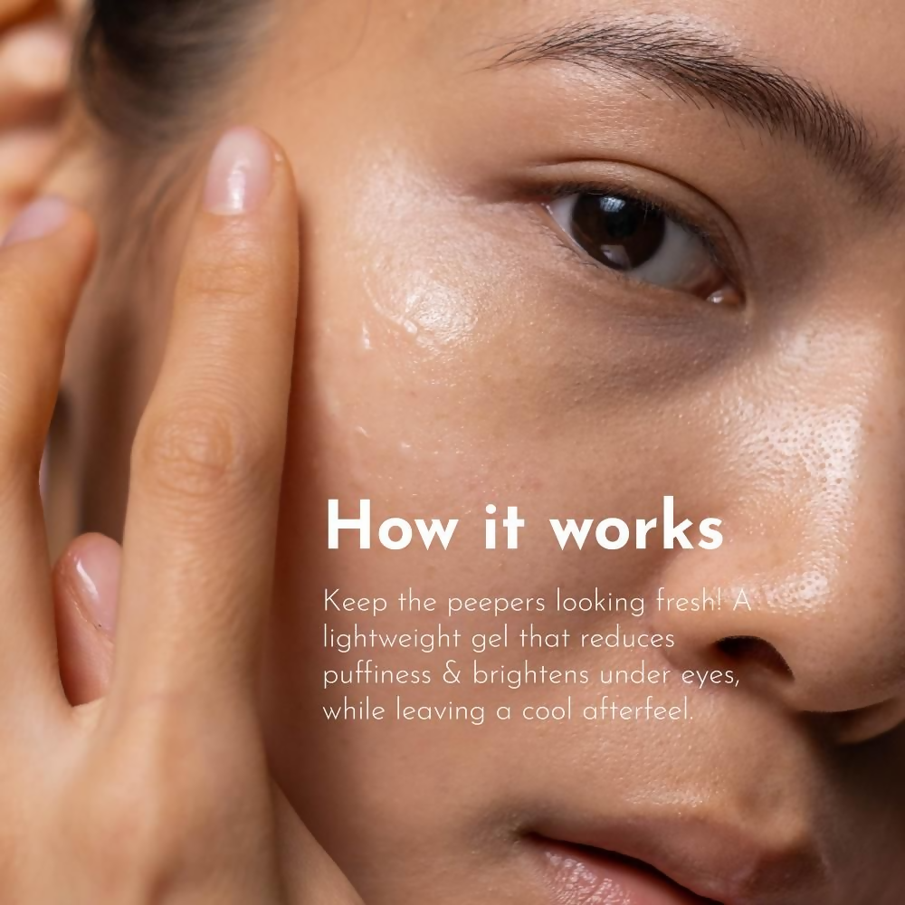 Orimii Under Eye Cream Gel for Dark Circles with Vitamin C - Distacart