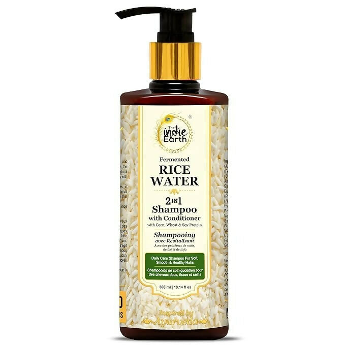 The Indie Earth 2-in-1 Fermented Rice Water Shampoo - Distacart