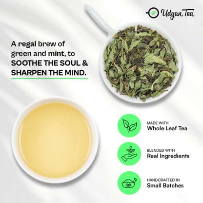 Udyan Tea Moroccan Mint Green Tea - Dista