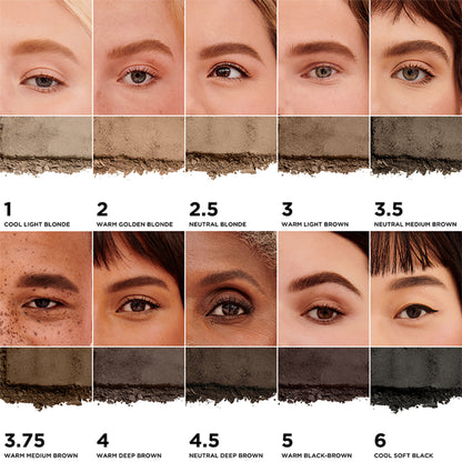 Benefit Cosmetics Goof Proof Brow Powder - 3.5 - Neutral Medium Brown - Distacart