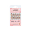 shills professional reusable press on nails oval spn691