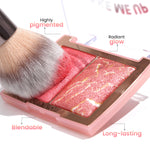 Thumbnail for Swiss Beauty Bake Me Up Blush & Highlighter , 2-In-1 Baked Formula, Long-Lasting - Pink Macaron - Distacart