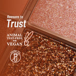 Thumbnail for Swiss Beauty Awaken Eyeshadow Palette , Matte + Shimmer Finish , Long-Lasting - Brewed Morning - Distacart