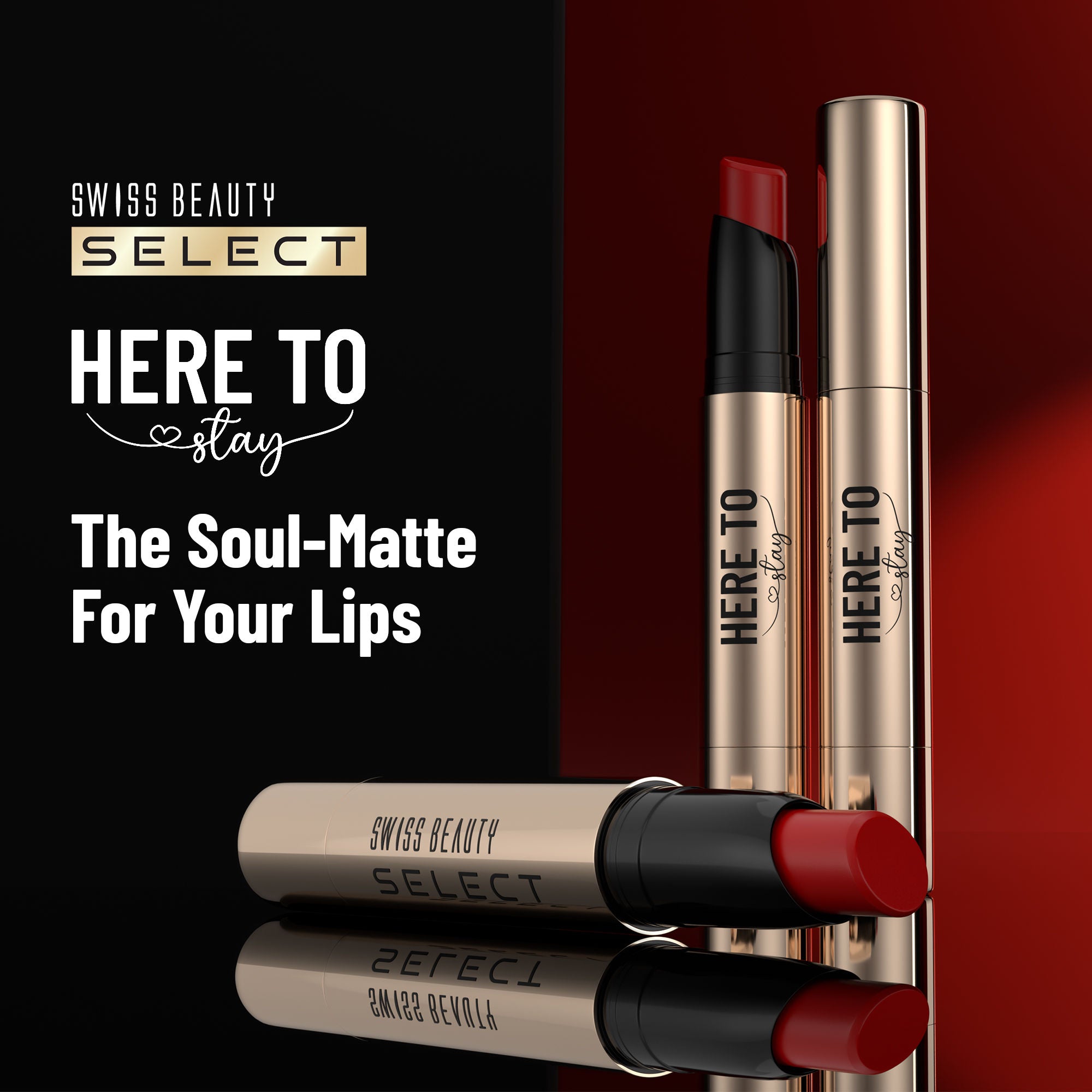 Swiss Beauty Select Here To Stay Lip Crayon Velvety-Matte Finish , 12-Hour Stay - 1 Cool Caramel - Distacart