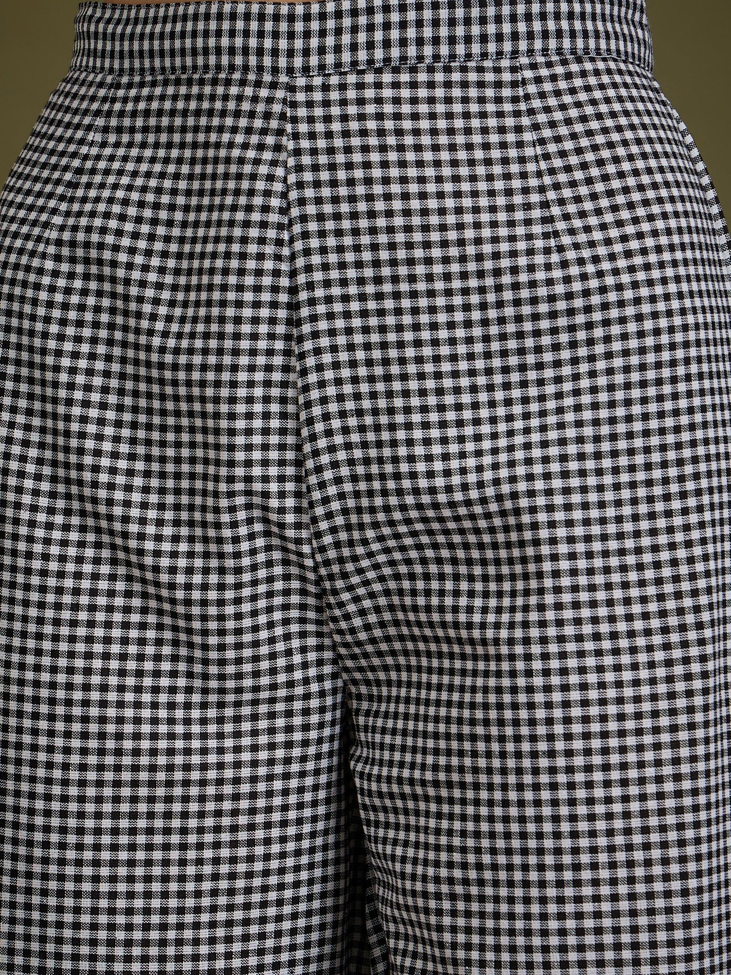 InWeave Black Small Check Strappy Co Ord Set - Distacart