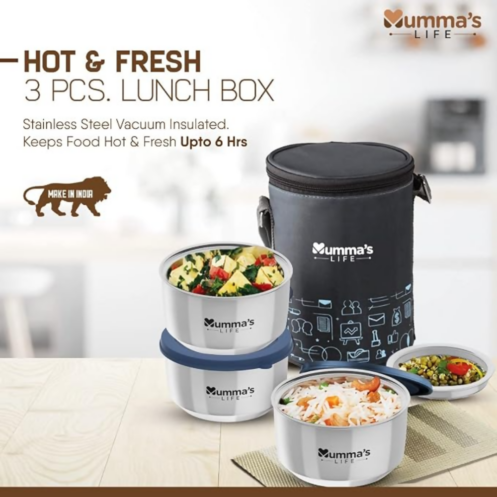 Mumma's LIFE Stainless Steel Vacuum Insulated Lunch Box - Dista