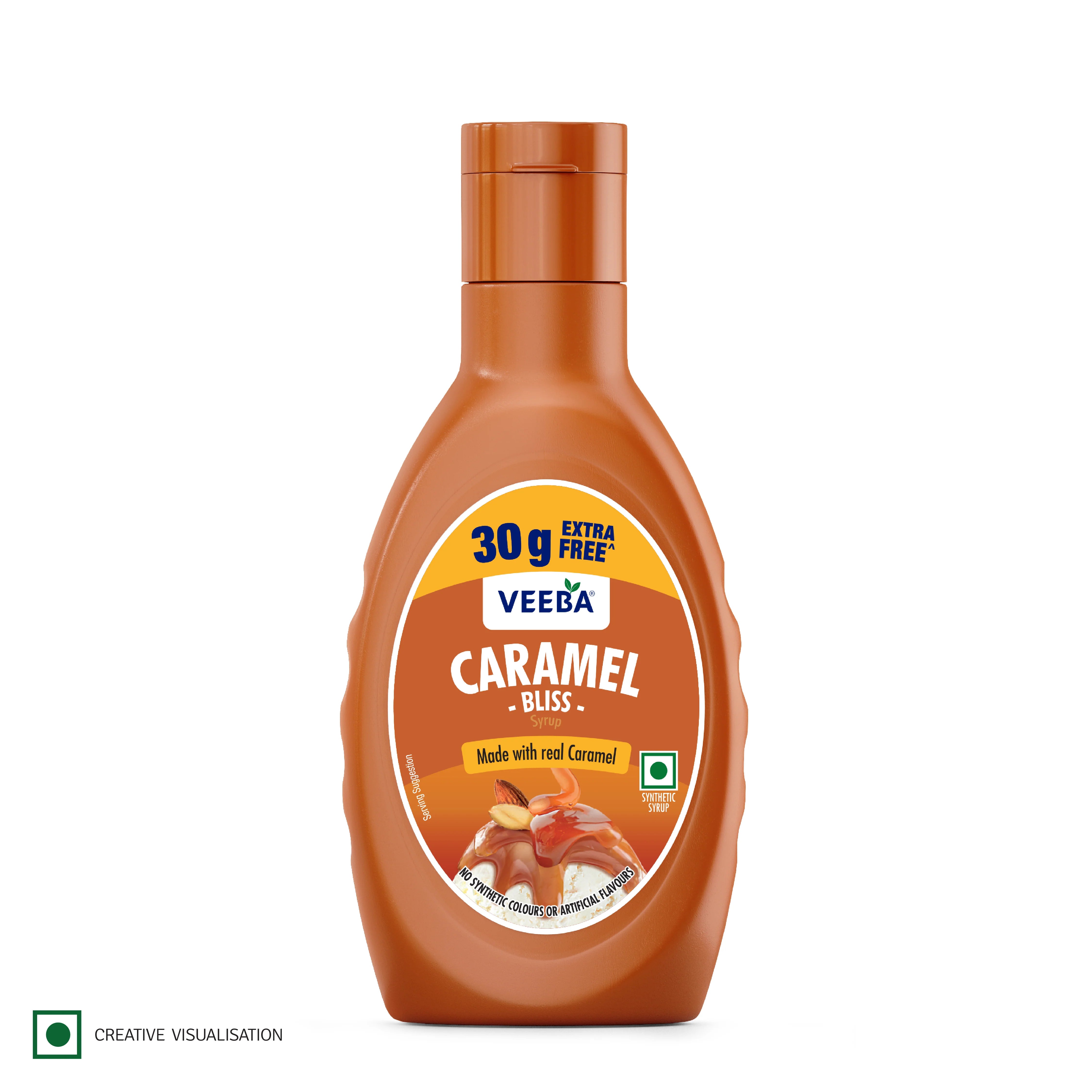 Veeba Caramel Bliss Syrup - Distacart
