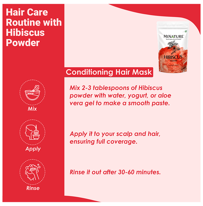 Minature Hibiscus Organic Powder