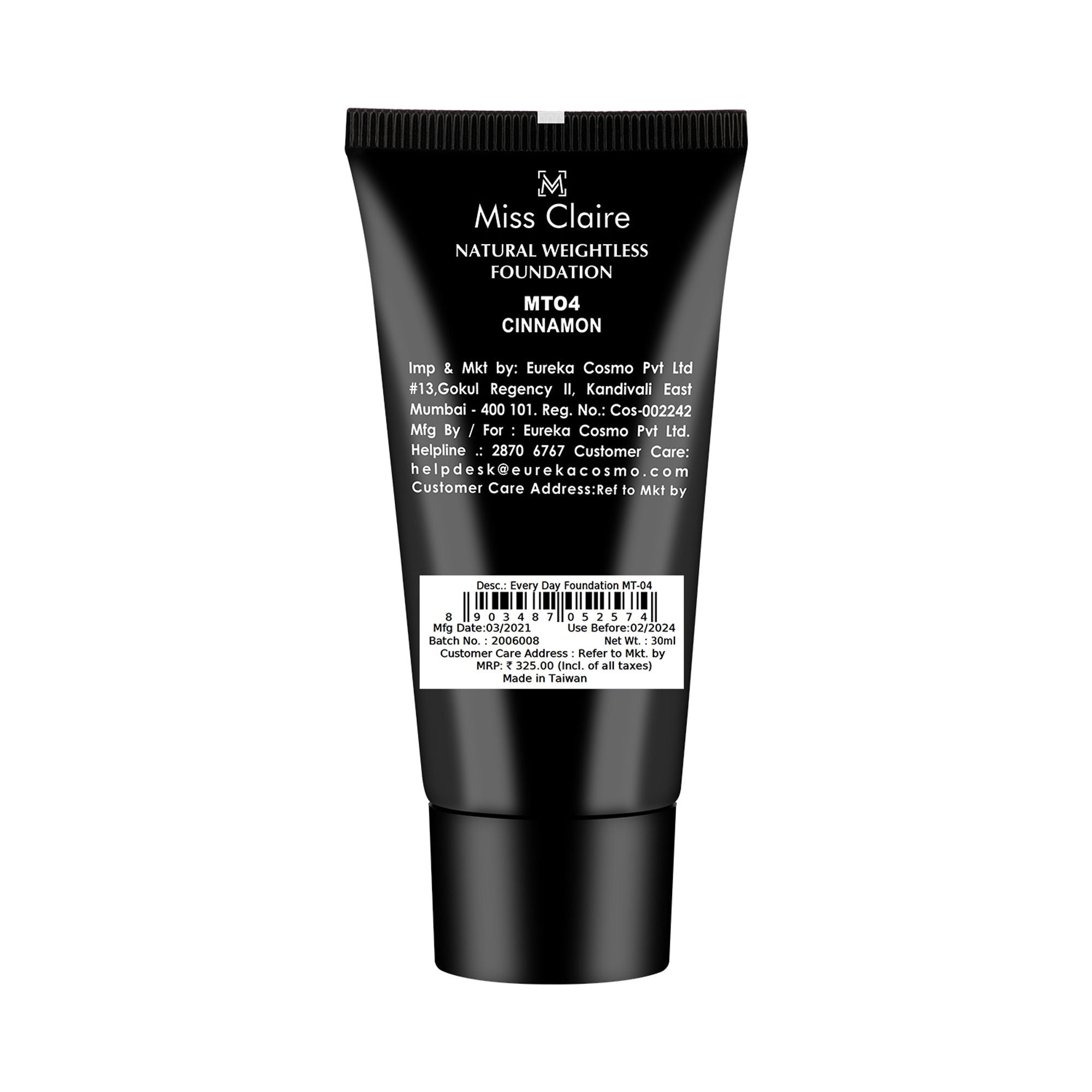 Miss Claire Everyday Foundation - Mt-04 Cinnamon