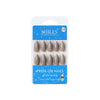 shills professional reusable press on nails almond spn619