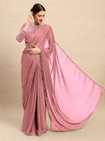 Thumbnail for Anouk Sequinned Pure Georgette Saree - Distacart