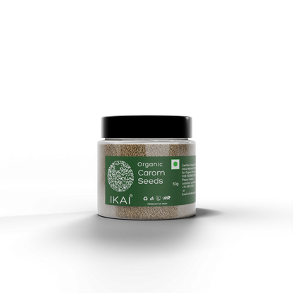 2 - Organic Carom Seeds - 50g