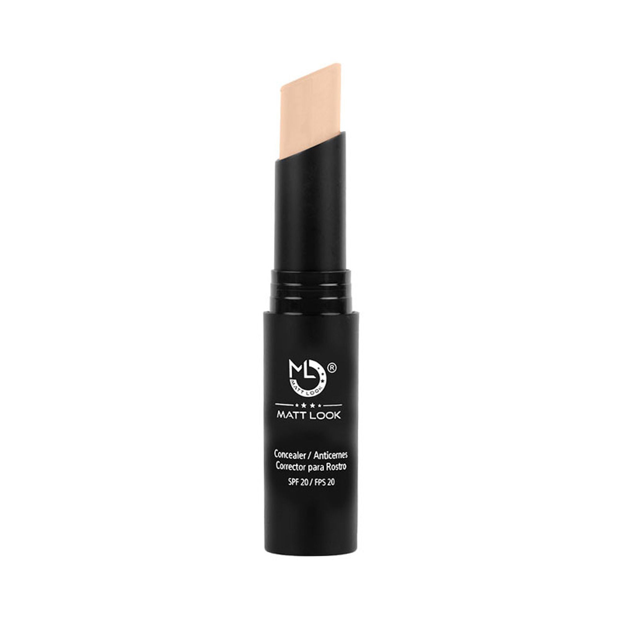 Matt Look Concealer & Anticernes SPF 20 - Natural Beige