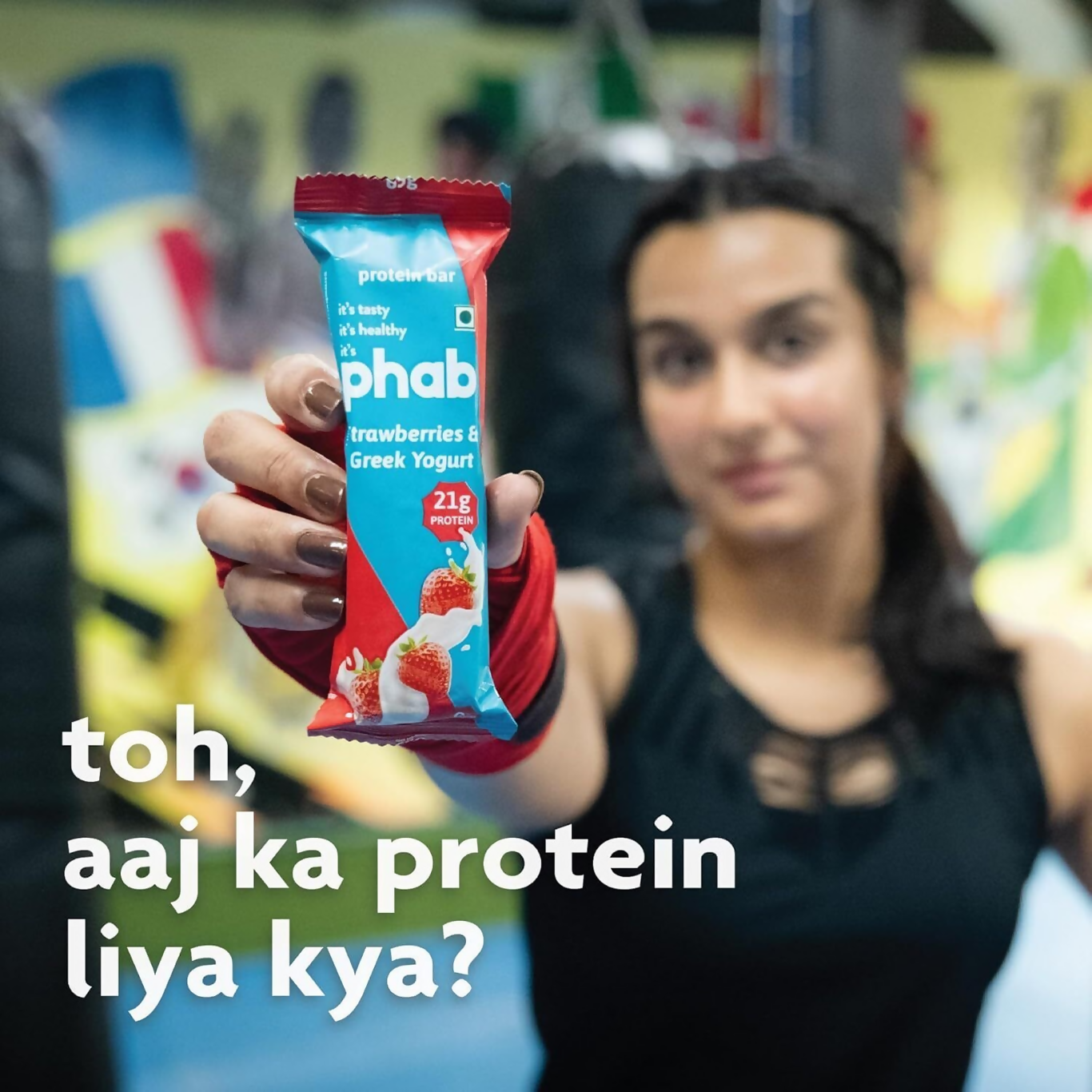 Phab Protein Bars With Protein Strawberries & Greek Yogurt - Dista