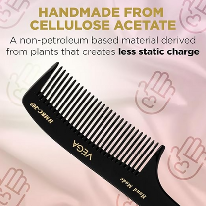 Vega Handcrafted General Grooming Hair Comb - Dista