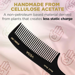 Thumbnail for Vega Handcrafted General Grooming Hair Comb - Dista