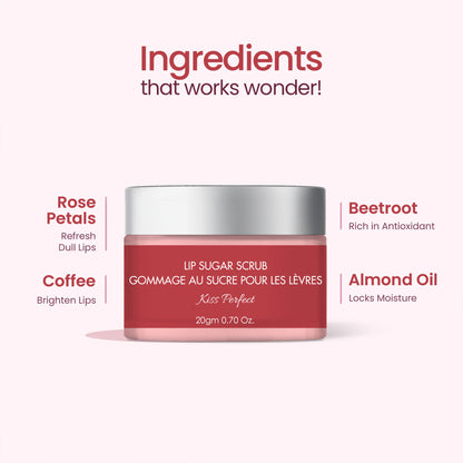 SANCTUS Lip Exfoliating Scrub - Distacart