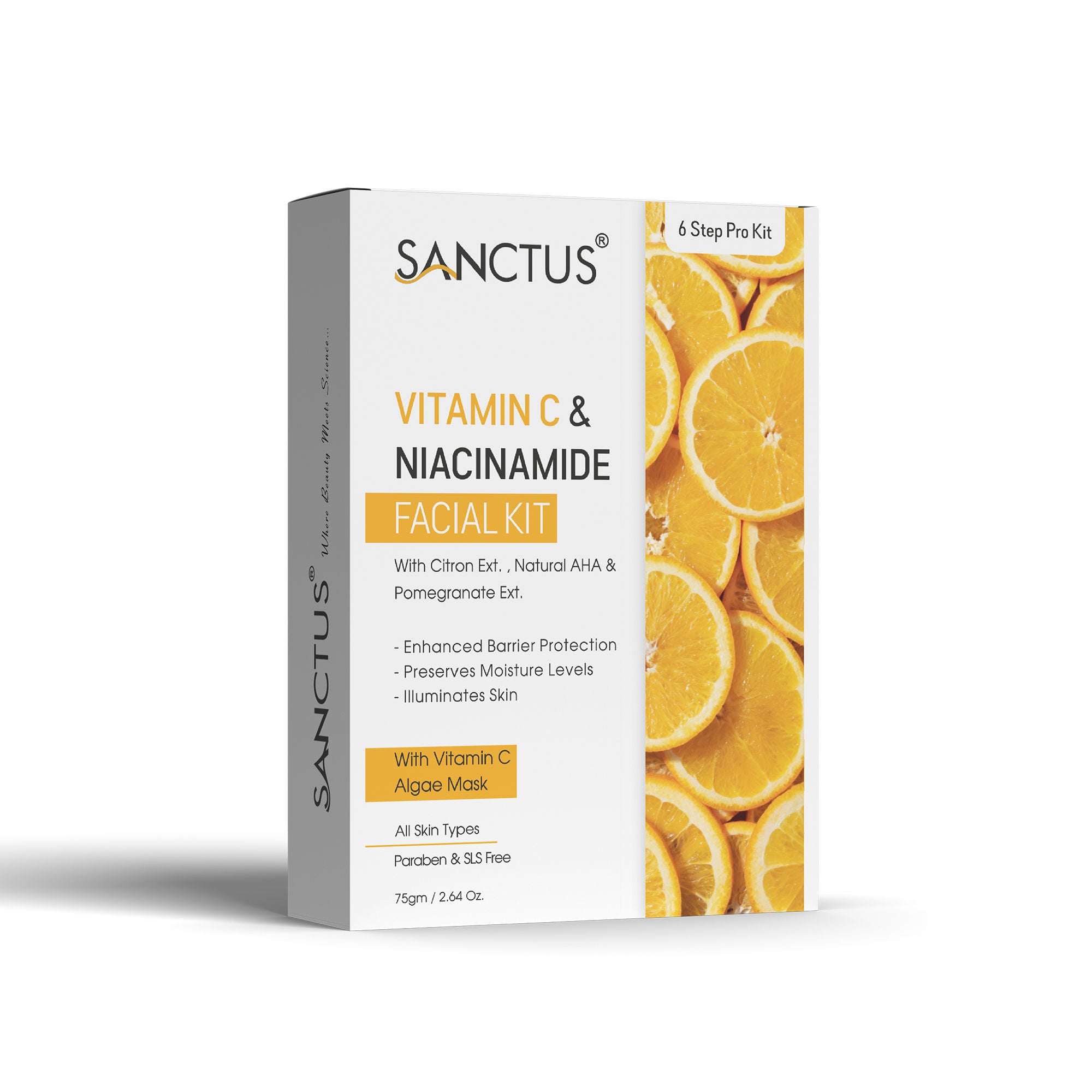 SANCTUS Vitamin C & Niacinamide Single Use Facial Kit