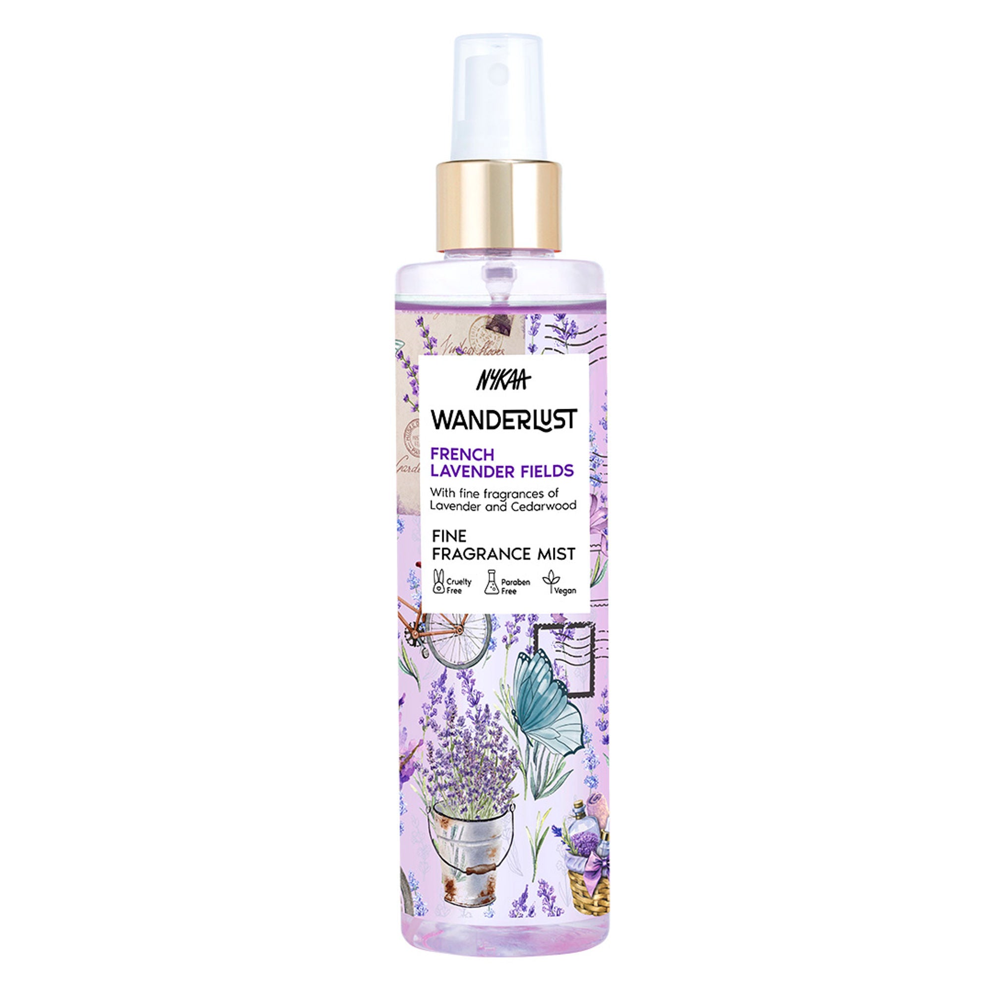 Wanderlust Fragrance Mist For Her - French Lavender - Distacart