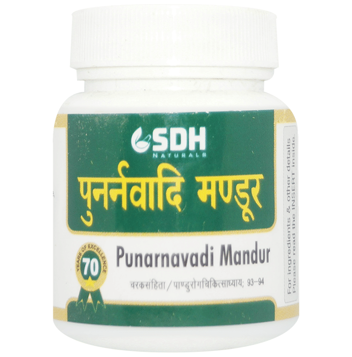 SDH Naturals Punarnavadi Mandur Tablet (40 Each)