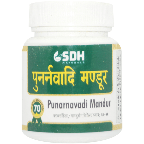 SDH Naturals Punarnavadi Mandur Tablet (40 Each)