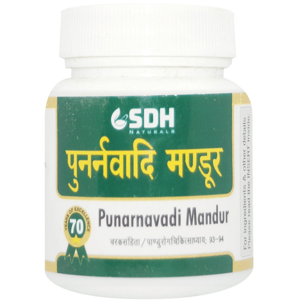 SDH Naturals Punarnavadi Mandur Tablet (40 Each)