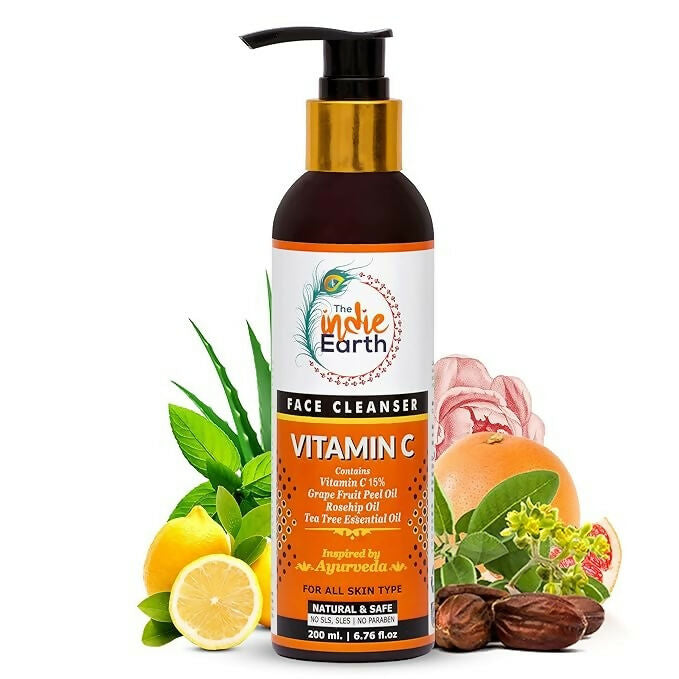 The Indie Earth Vitamin C Face Cleanser - Distacart