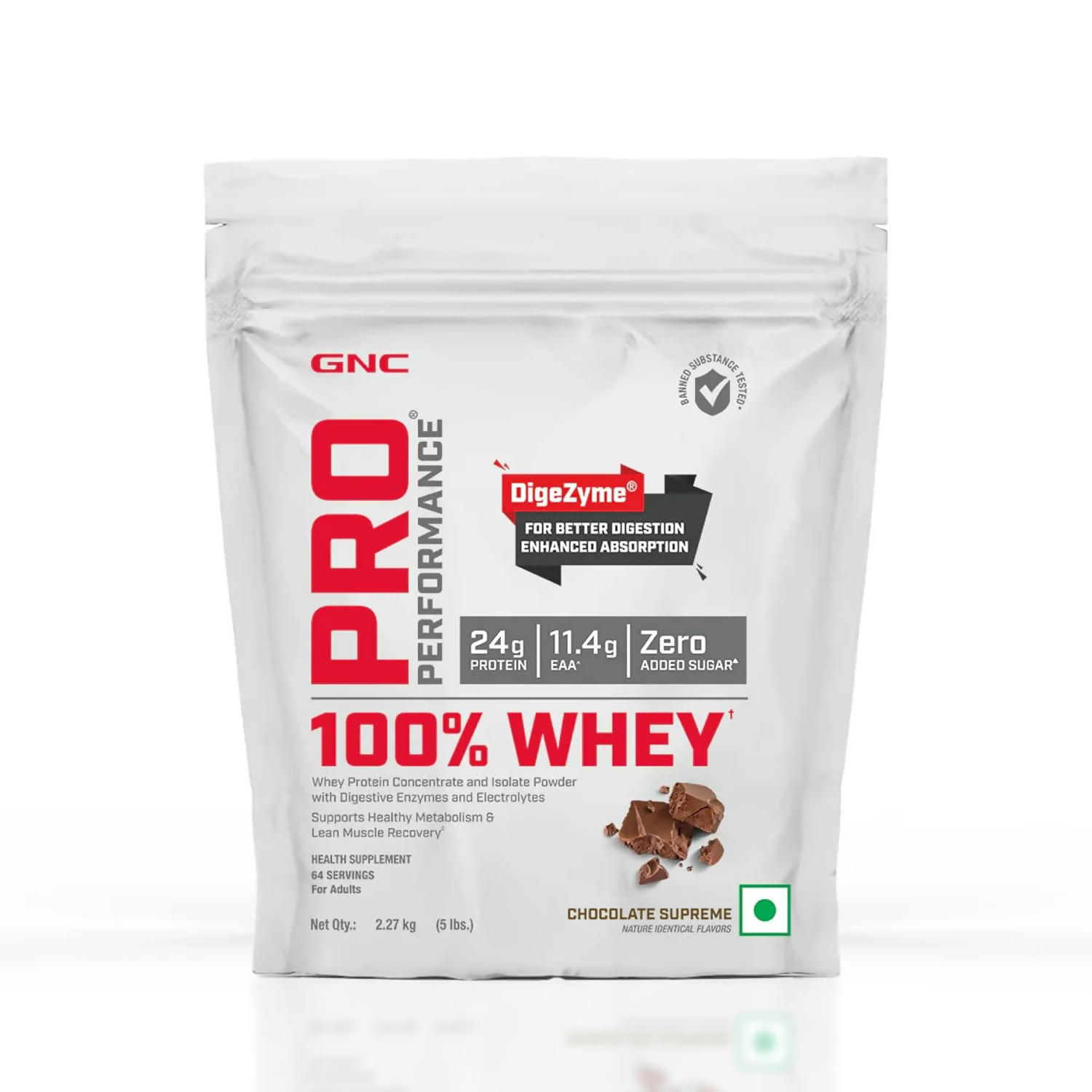 GNC Pro Performance 100% Whey Protein Powder Chocolate Supreme