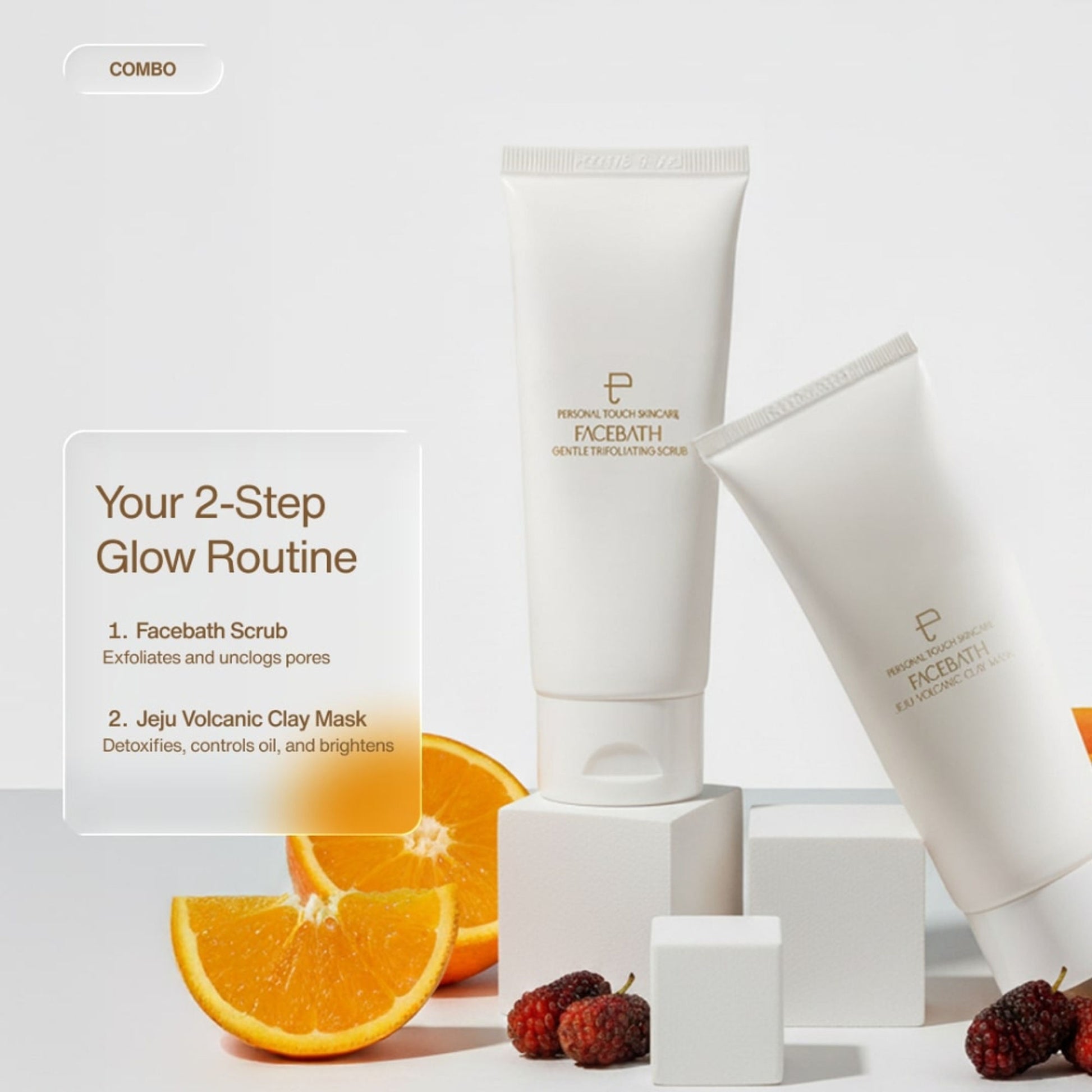 Personal Touch Skincare Skincare Facebath Gentle Trifoliating Scrub - Distacart