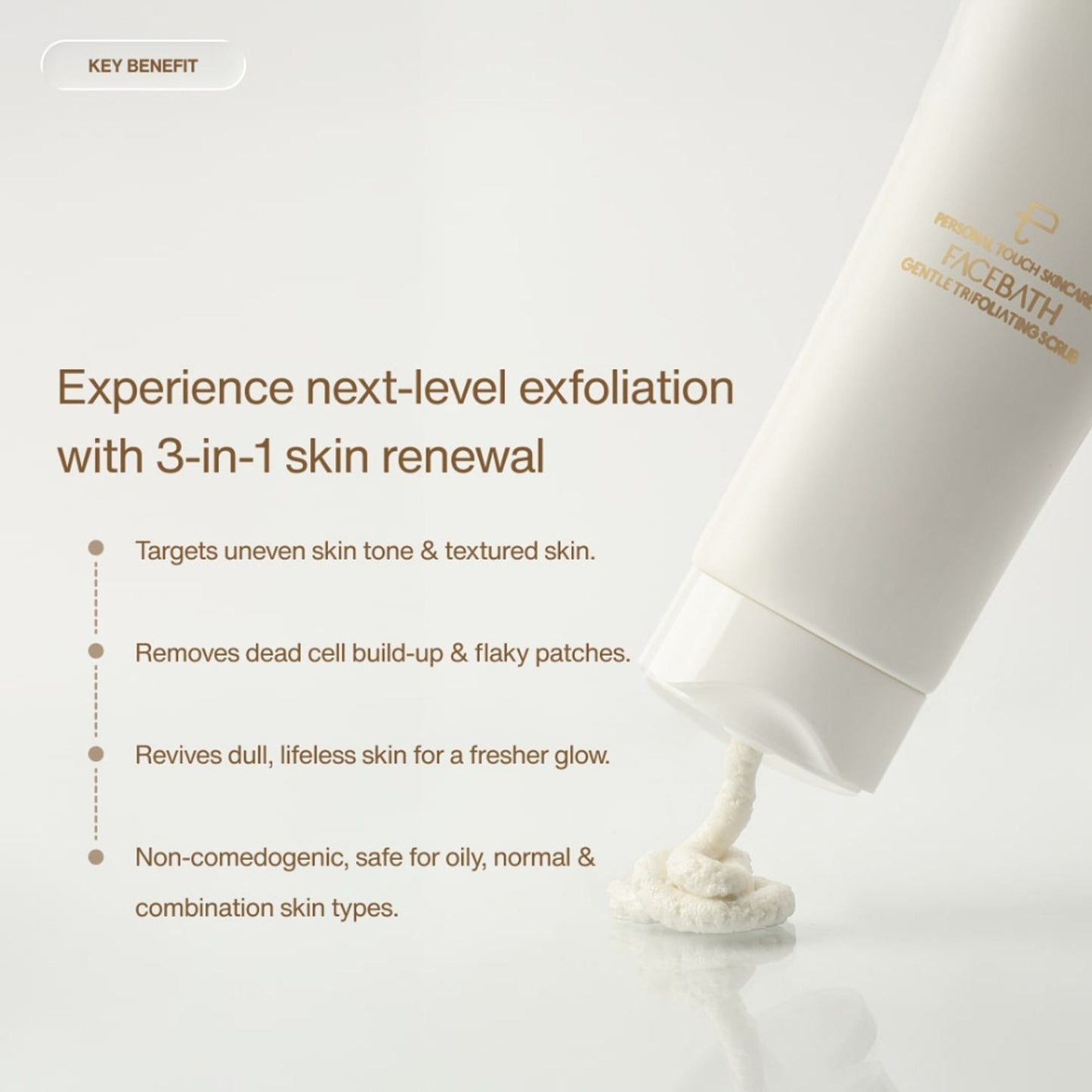 Personal Touch Skincare Skincare Facebath Gentle Trifoliating Scrub - Distacart