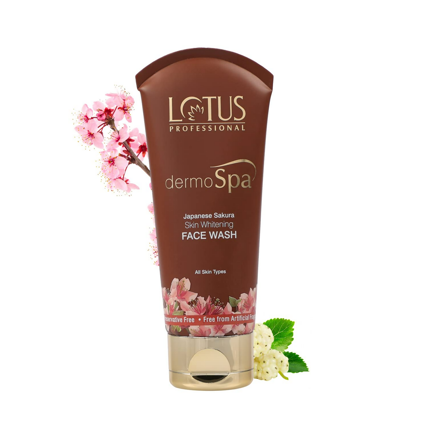 Lotus Professional DermoSpa Japanese Sakura Skin Whitening Face Wash - Distacart