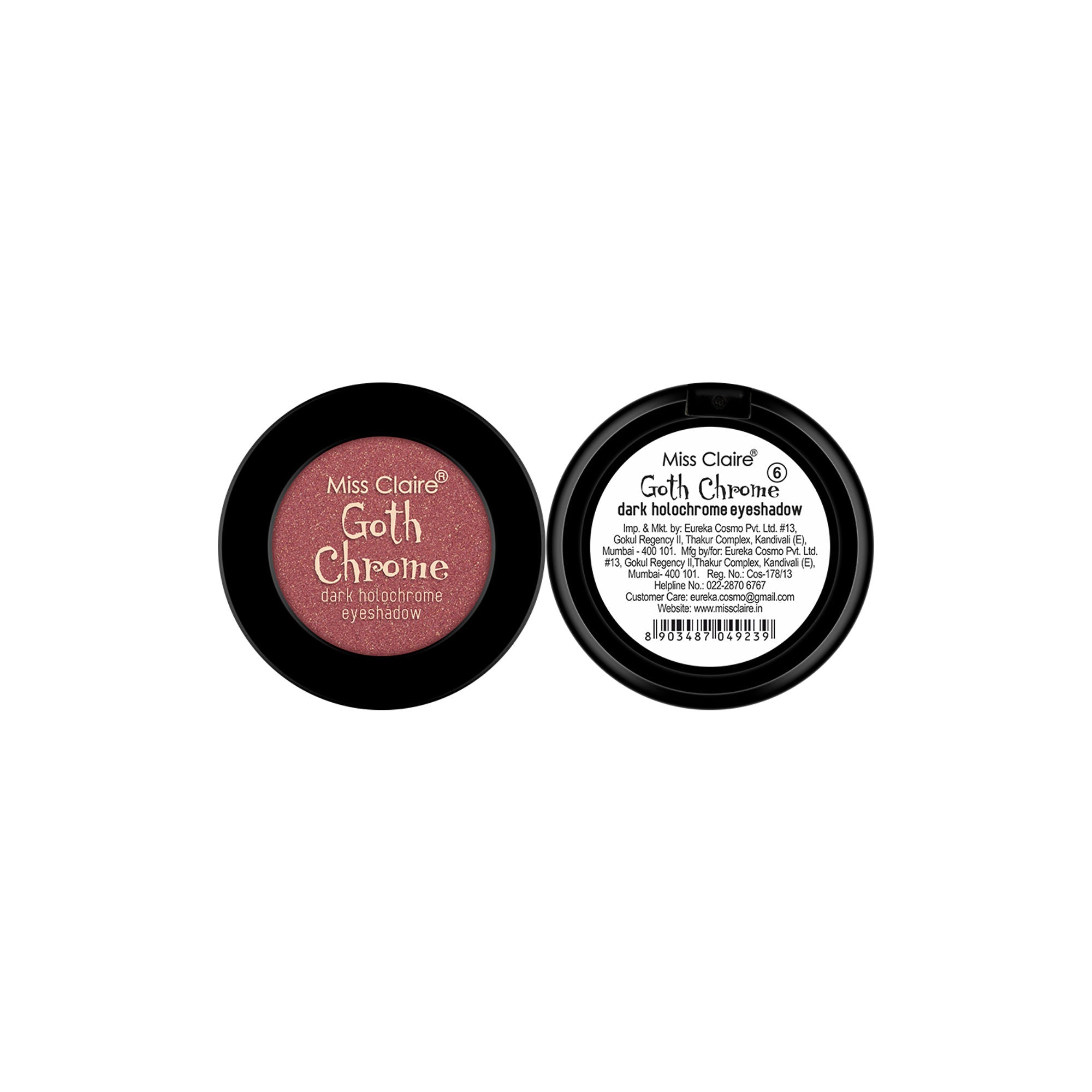 Miss Claire Goth Chrome Eyeshadow - 6