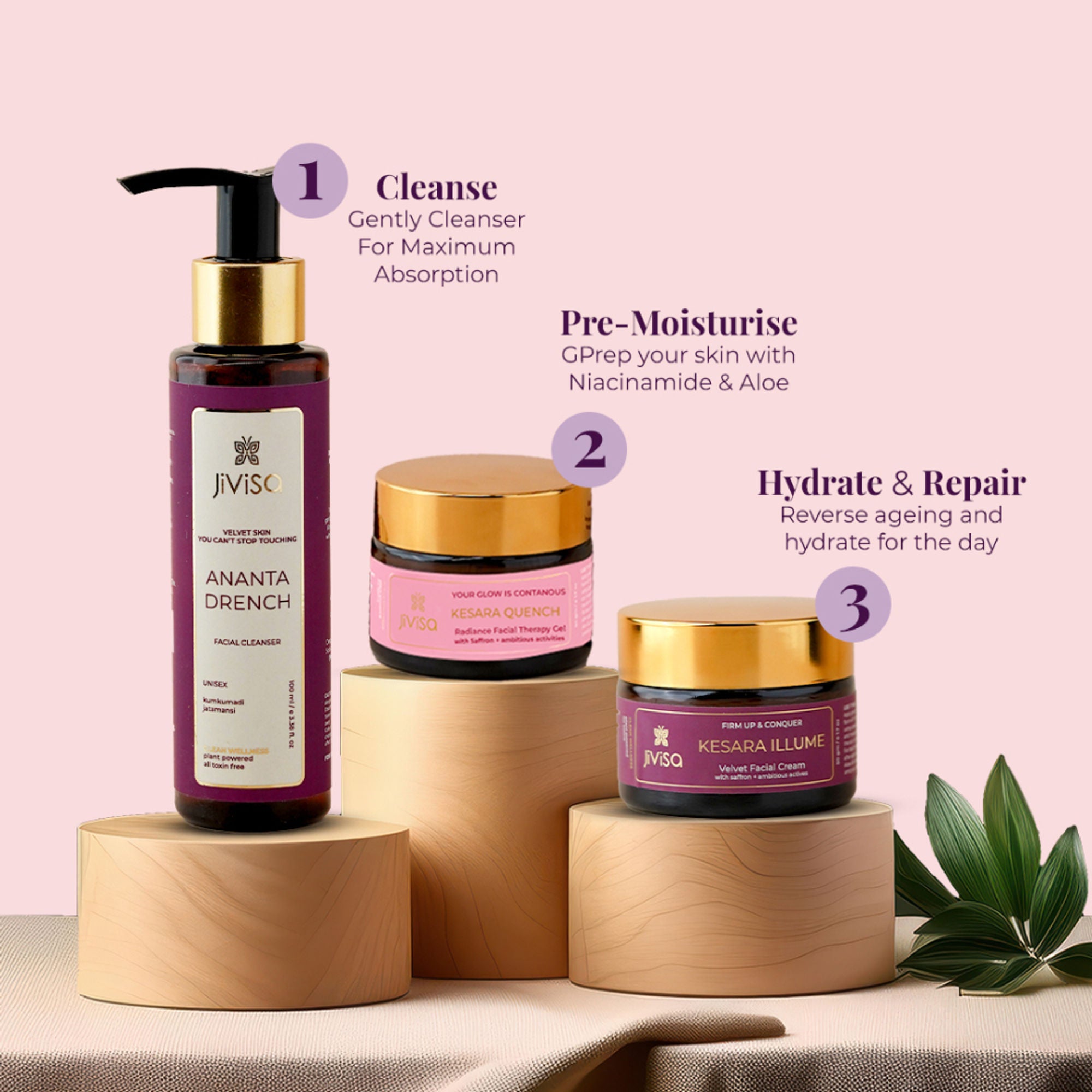 JiViSa Kesara Illume Firming Facial Cream - Distacart