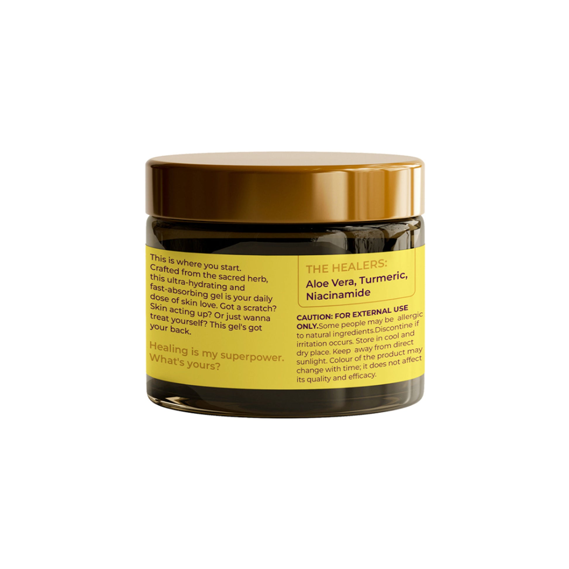 JiViSa Haridra Quench Healing Aloe Gel - Distacart