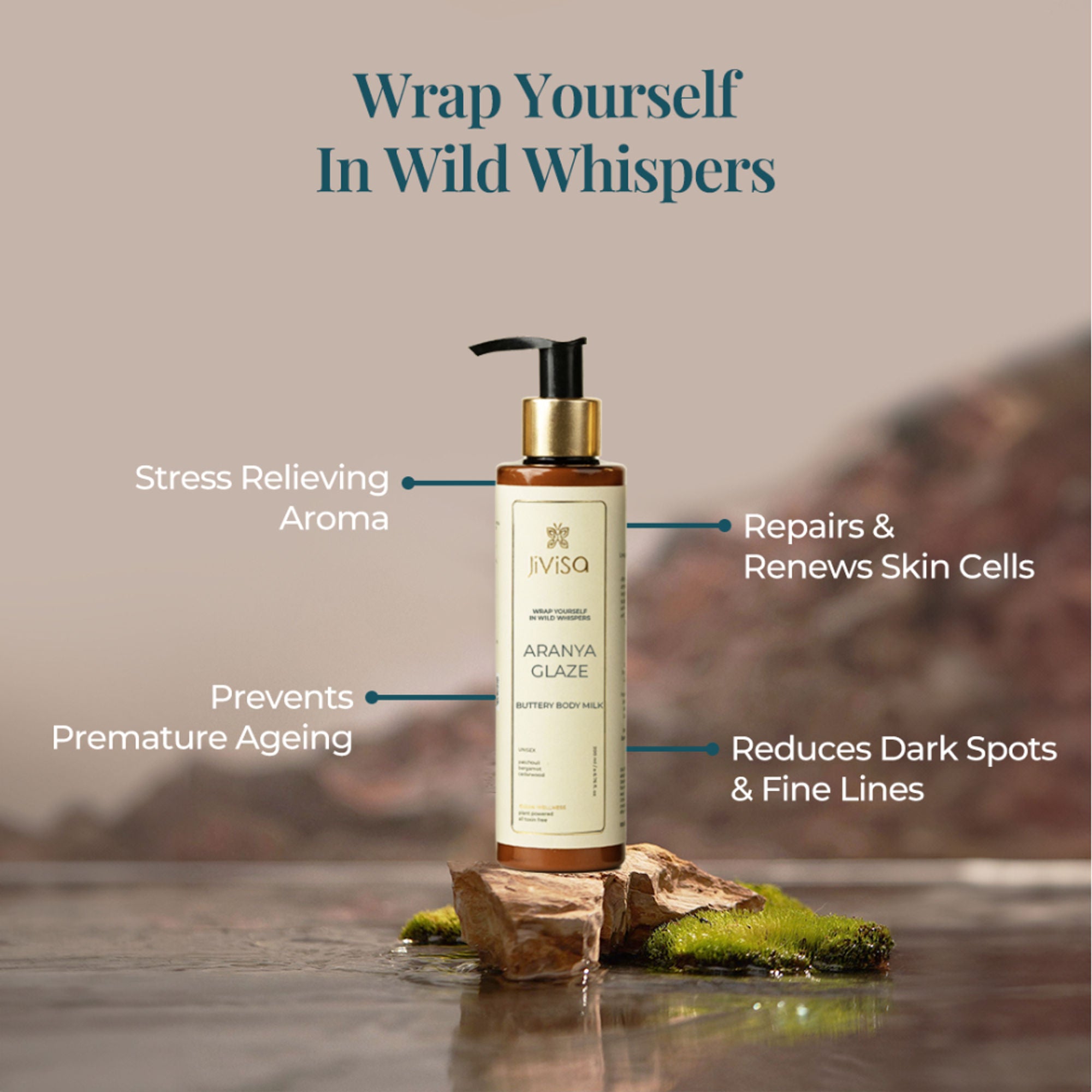 JiViSa Aranya Glaze Buttery Body Milk - Distacart