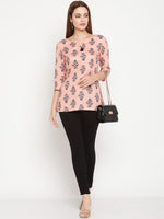 Thumbnail for TAG 7 Women Pack of 2 Brown & Black Solid Kurti Pants - Distacart