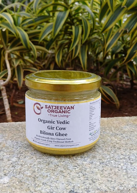 Satjeevan A2 Gir Cow Bilona Ghee | Pure A2 Gir Cow Bilona Ghee | 100% Gir Cow Ghee | Traditional Cow Ghee - Distacart