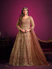 Monjolika Fashion Peach Sangeet Net Designer Salwar Suit - Distacart