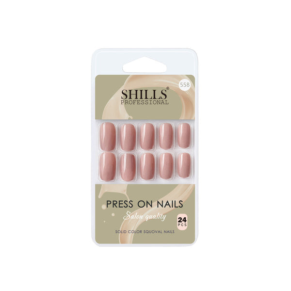 shills professional reusable press on nails square spn558