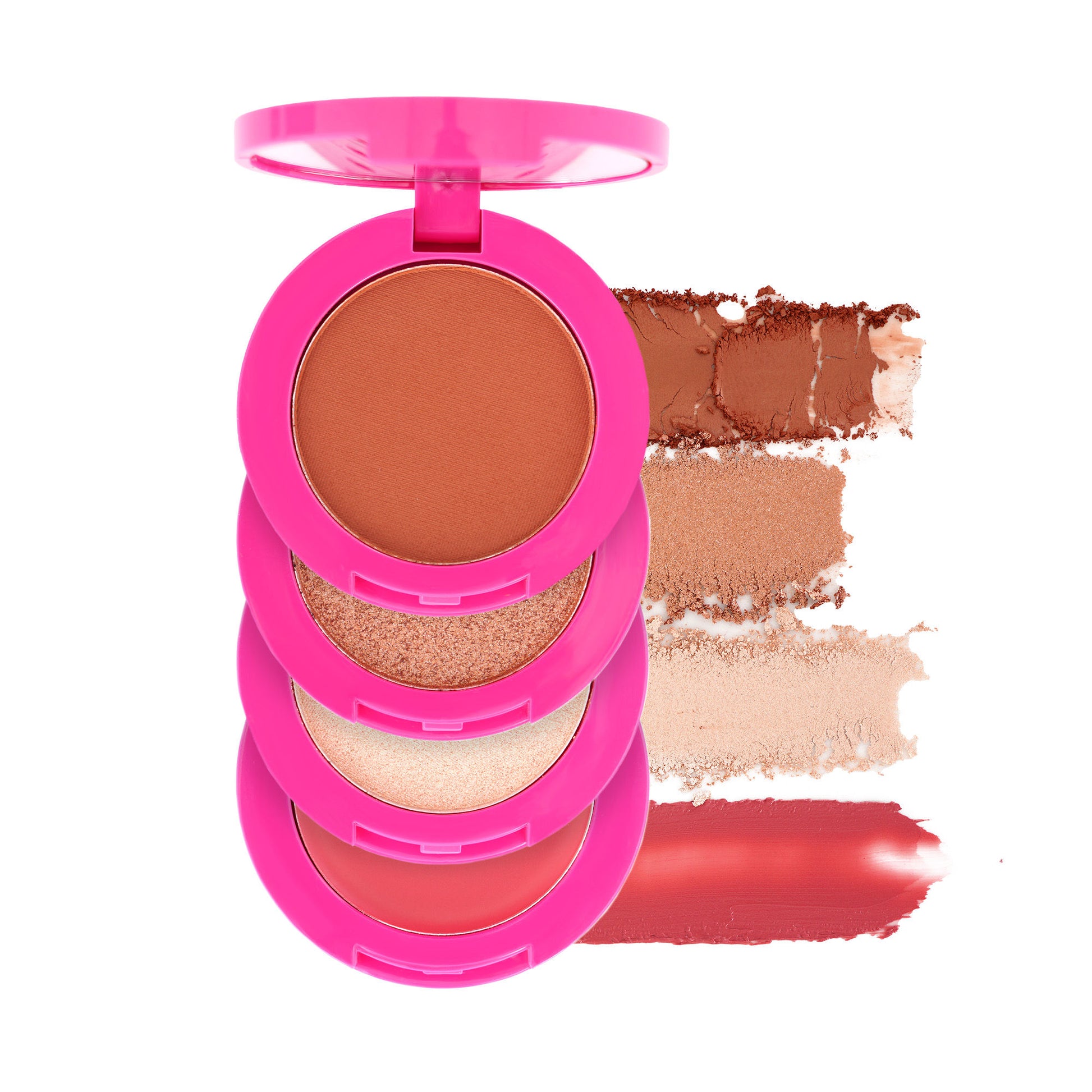 Swiss Beauty Craze Baesic Multi-Face Palette - 01 Delulu - Distacart