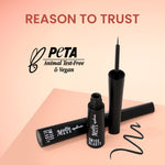 Thumbnail for Swiss Beauty Matte Max Eyeliner Black - Distacart