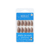 shills professional reusable press on nails almond spn625