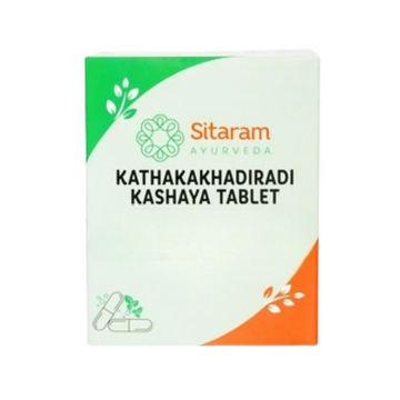 Sitaram Ayurveda Katakakhadiradi Kashayam Tablets - Dista